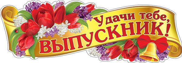 Плакат-растяжка "Удачи тебе, выпускник!"