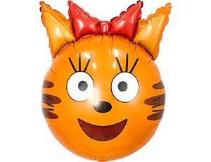 Шар Р ФИГУРА "Три Кота Голова Карамелька"