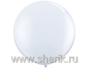 Шар латексный Q 3" стандарт White