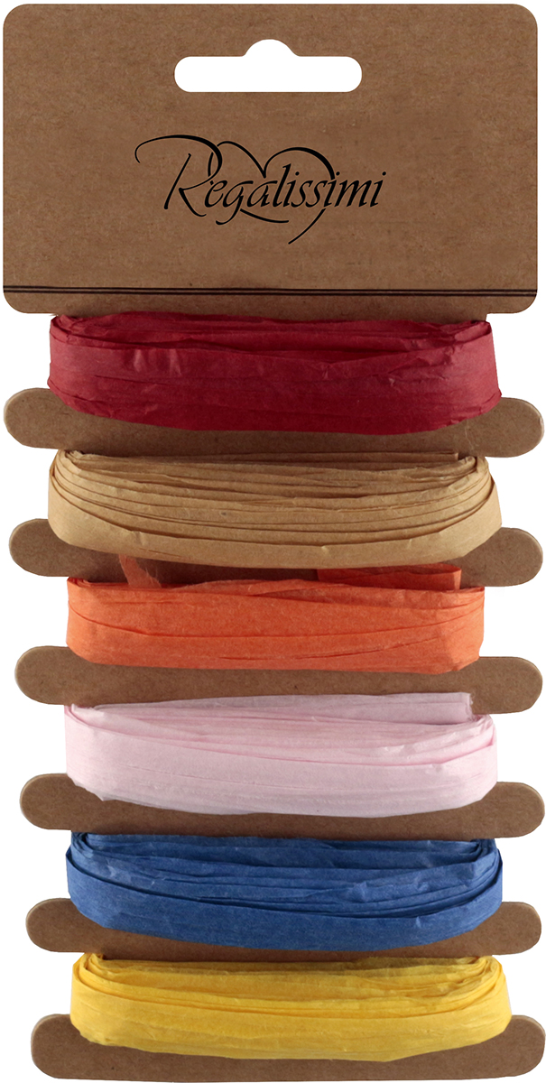 Набор упаковочной декоративной ленты (6 штук)