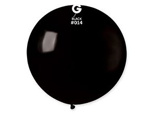 Шар латексный G40/14 "Олимпийский (чёрный) (100 см)