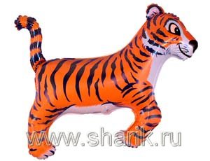 Шар Ф М/ФИГУРА/3 "Тигр черные полоски"