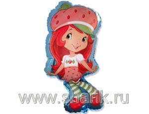 Шар Ф Фигура/11 "Девочка Клубничка"