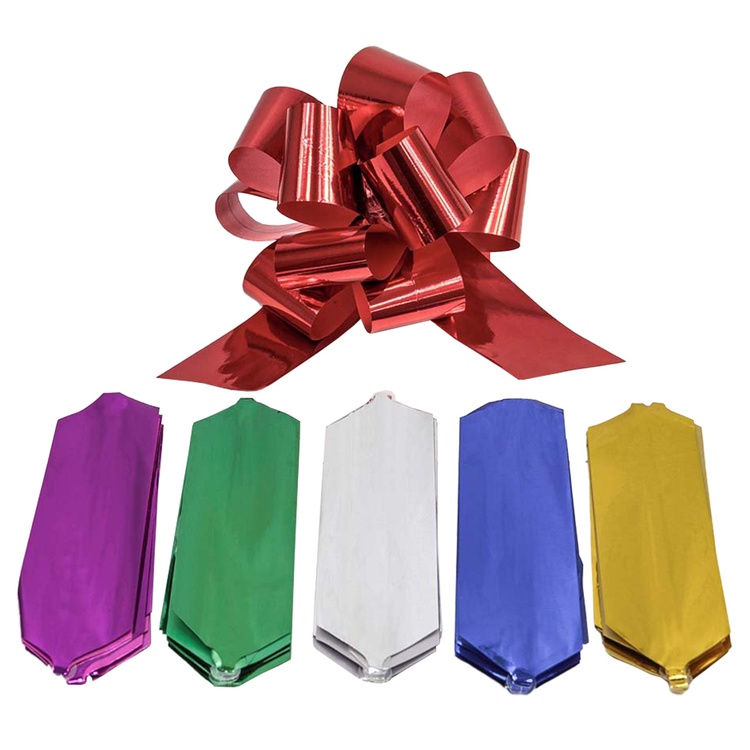 Бант-шар 5 см металлик микс D13 см