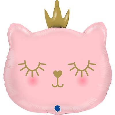 Шар Г ФИГУРА "Голова кошки в короне"