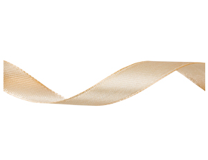 Лента атласная 12ммх27,4 м 3064 КРЕМОВАЯ