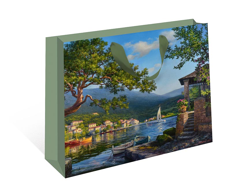 Пакет подарочный СТАНДАРТ ПЛЮС "Причал" (ААА+)