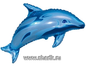 Шар Ф Фигура/11 "Дельфин голубой"
