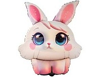 Шар К ФИГУРА Зайка с большими глазами