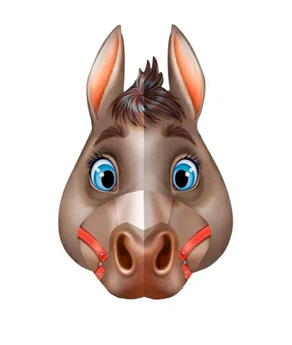 Маска "Лошадь-мальчик"