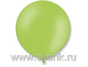 Шар латексный Р 350/014 "Олимпийский" пастель Экстра (115 см) (светло-зелёный)