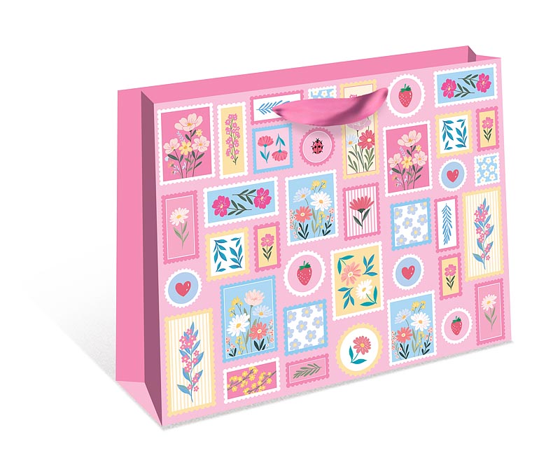 Пакет подарочный СТАНДАРТ ПЛЮС "Красочный" (ААА)