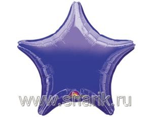 Шар А Б/РИС ЗВЕЗДА 19" Металлик Purple