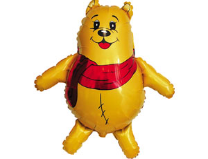 Шар Ф М/ФИГУРА/3 "Мишка с шарфом"