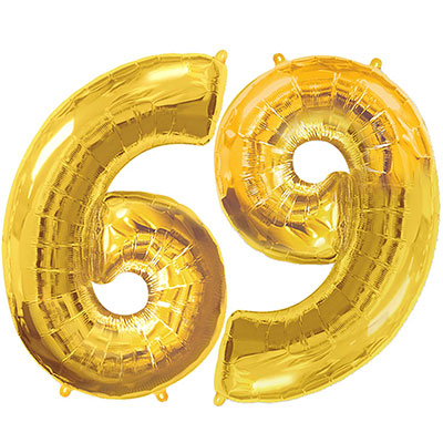 Шар фольгированный Ф ЦИФРА 6/9 32" Gold Шар фольгированный Ф ЦИФРА 6/9 32" Gold