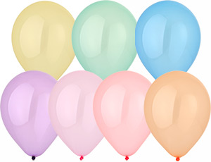 Шар латексный Э 12" Кристалл Droplets ассорти