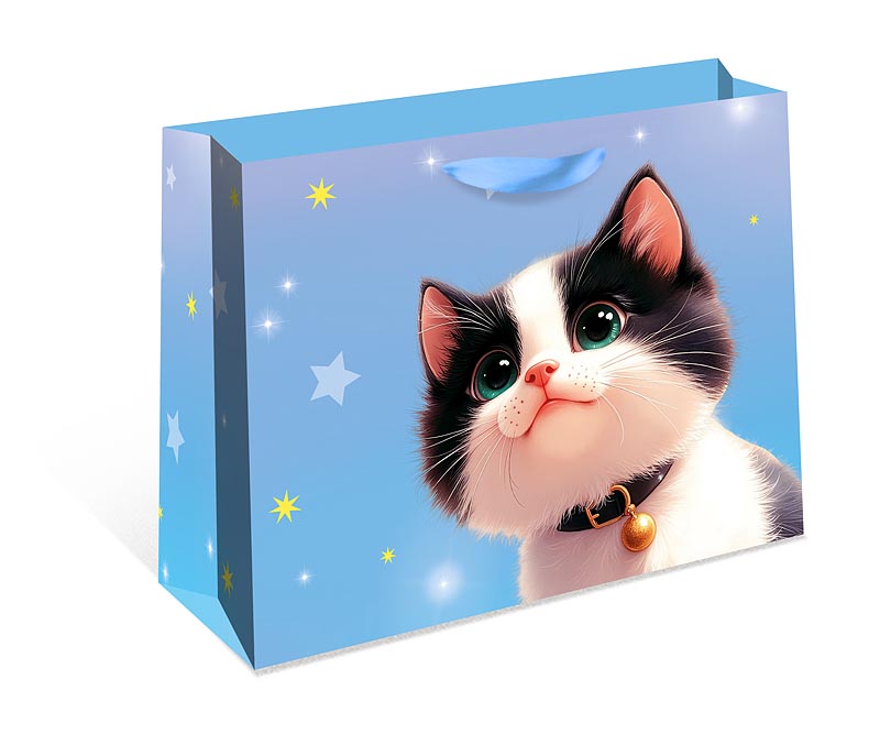 Пакет подарочный СТАНДАРТ ПЛЮС "Котёнок" (ААА+)