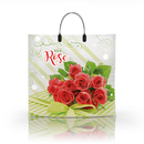 Пакет полипропиленовый с пластиковыми ручками "Красные розы" (МАЛЫЙ)