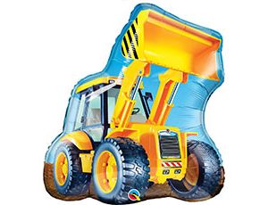 Шар П ФИГУРА 5 "Бульдозер жёлтый"