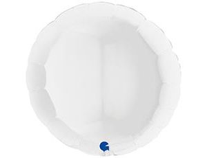 Шар Г Б/РИС КРУГ 36" Пастель White