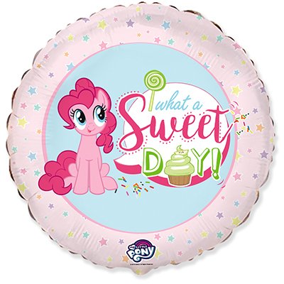 Шар Ф 18" "WHAT A SWEET DAY ПОНИ"