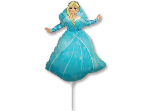 Шар Ф М/ФИГУРА/3 "Ледяная принцесса"