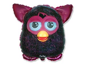 Шар Ф Фигура/8 "Игрушка Ферби фиолетовая"