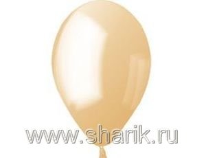 Шар латексный  12"/61 Металлик Peach