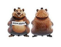 Шар К ФИГУРА БОБРА ВАМ Бобер