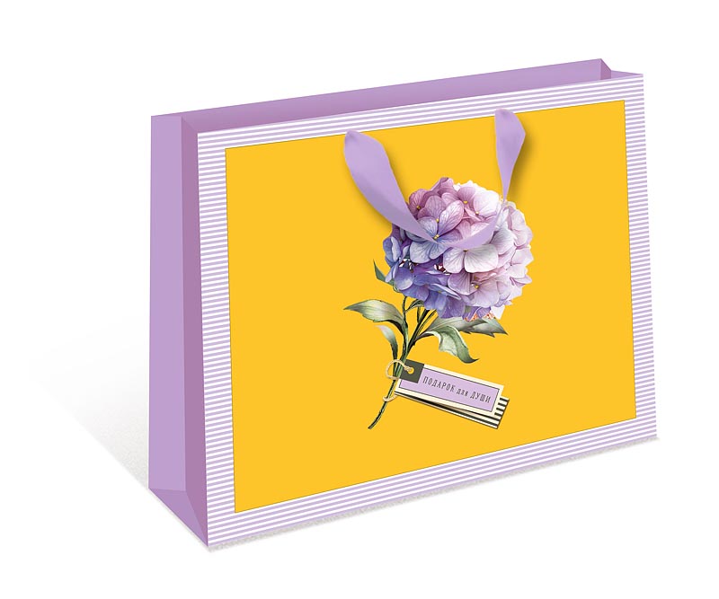 Пакет подарочный СТАНДАРТ ПЛЮС "Подарок для души" (ААА)