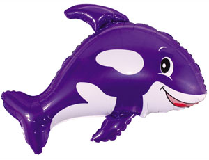 Шар Ф М/ФИГУРА/3 "Касатка фиолетовая"