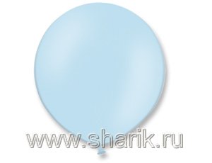 Шар латексный Р 350/003 "Олимпийский" пастель Экстра (115 см) (голубой)