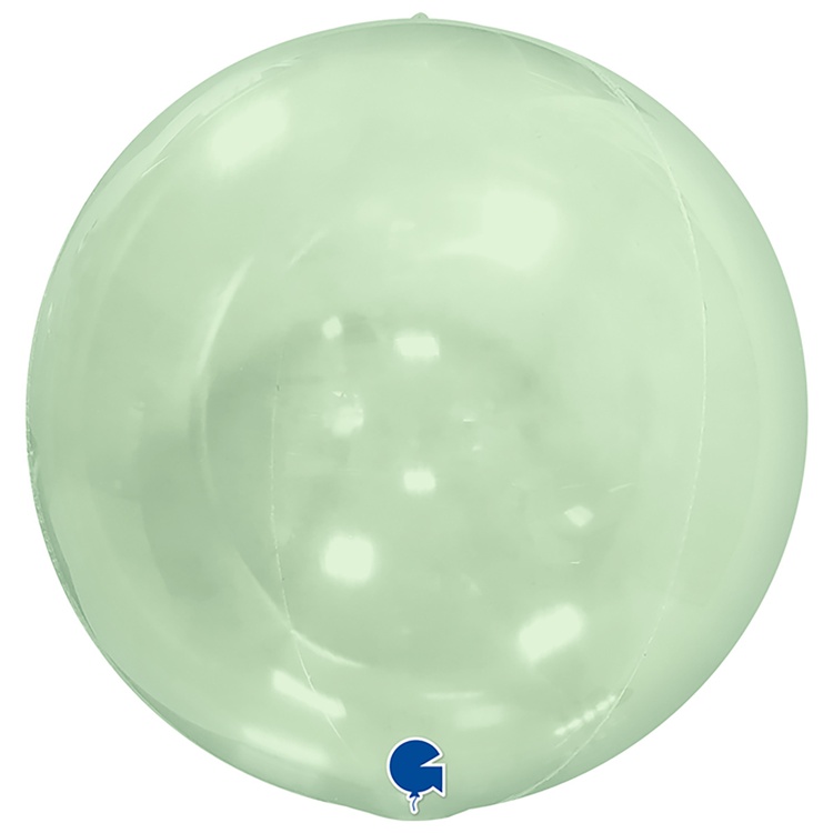 Шар Г BUBBLE Б/РИС 15" Кристалл Green