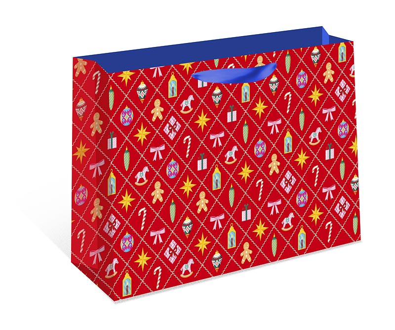 Пакет подарочный бумажный СТАНДАРТ ПЛЮС "Игрушки" (ААА+)