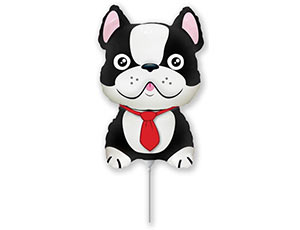 Шар Ф М/ФИГУРА/3 "Бульдог черный"