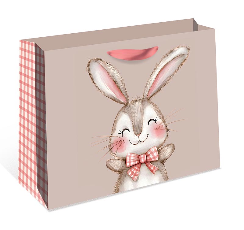 Пакет подарочный СТАНДАРТ ПЛЮС "Веселый зайка" (ААА)