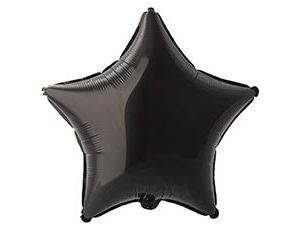 Шар Ф Б/РИС 18" ЗВЕЗДА Пастель Black